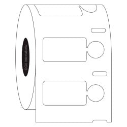DYMO® LabelWriter™ Cryogenic SnapPEEL™ Labels for Frozen Surfaces – 28.6mm x 15.9mm rectangle + 11.1mm round | LabCollector Comp
