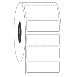 Étiquettes Cryogéniques – 38.1 × 12.7 mm | Compatible LabCollector