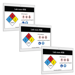 Large Electronic Shelf Labels – Pack of 3 | LabCollector