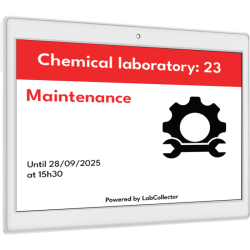 Large Electronic Shelf Labels – Pack of 3 | LabCollector