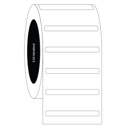 Étiquettes RFID basse température pour plaques 63,5 × 6,1 mm | LabCollector