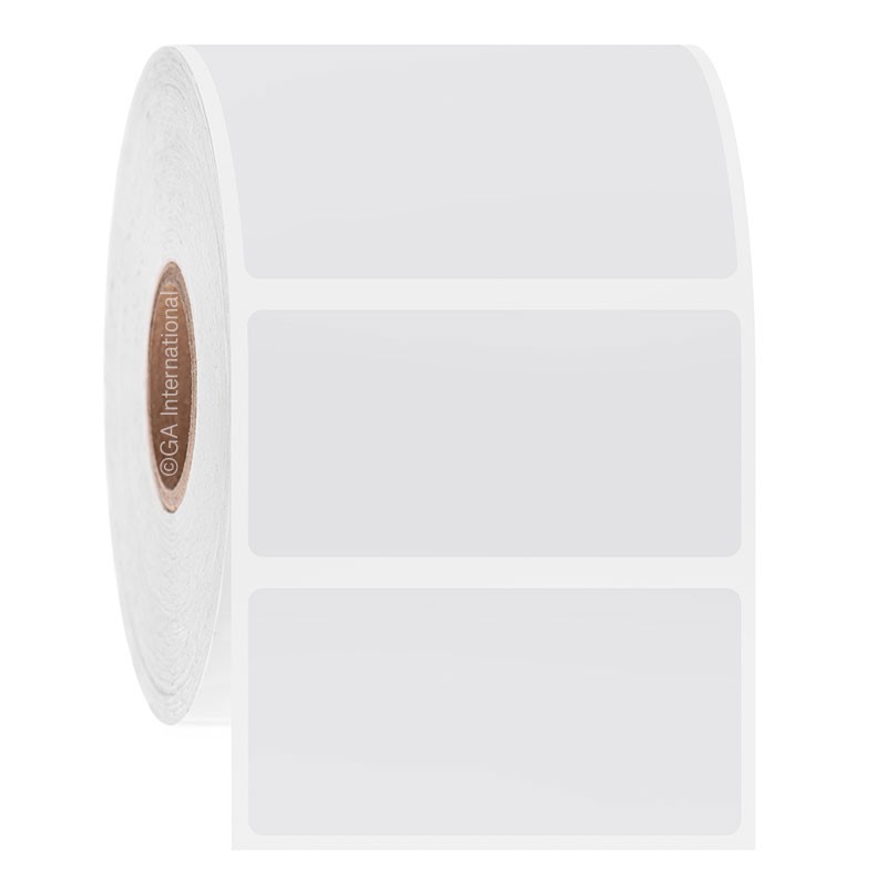 Étiquettes RFID cryogéniques 50,8 × 25,4 mm transfert thermique | LabCollector