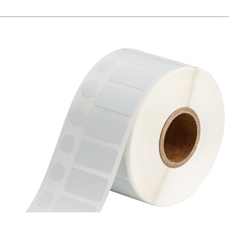 Brady™ Etiquettes à transfert thermique Longueur : 9,53 mm ; quantité : 3  000 étiquettes / rouleau, étiquette 0,5 - 0,7 ml flacon / tube Brady™  Etiquettes à transfert thermique